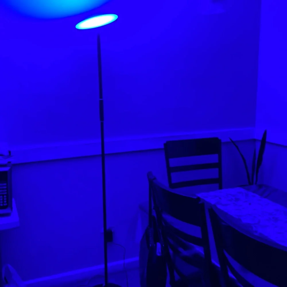 It is a dimmable LED floor lamps
